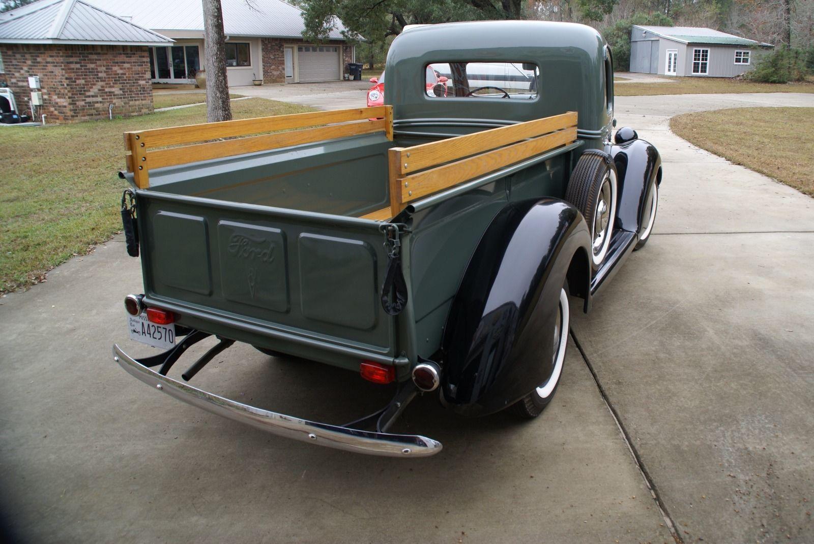 Collectible Vintage 1938 Ford Stepside Pickup Truck In Pristine Condition For Sale 3047