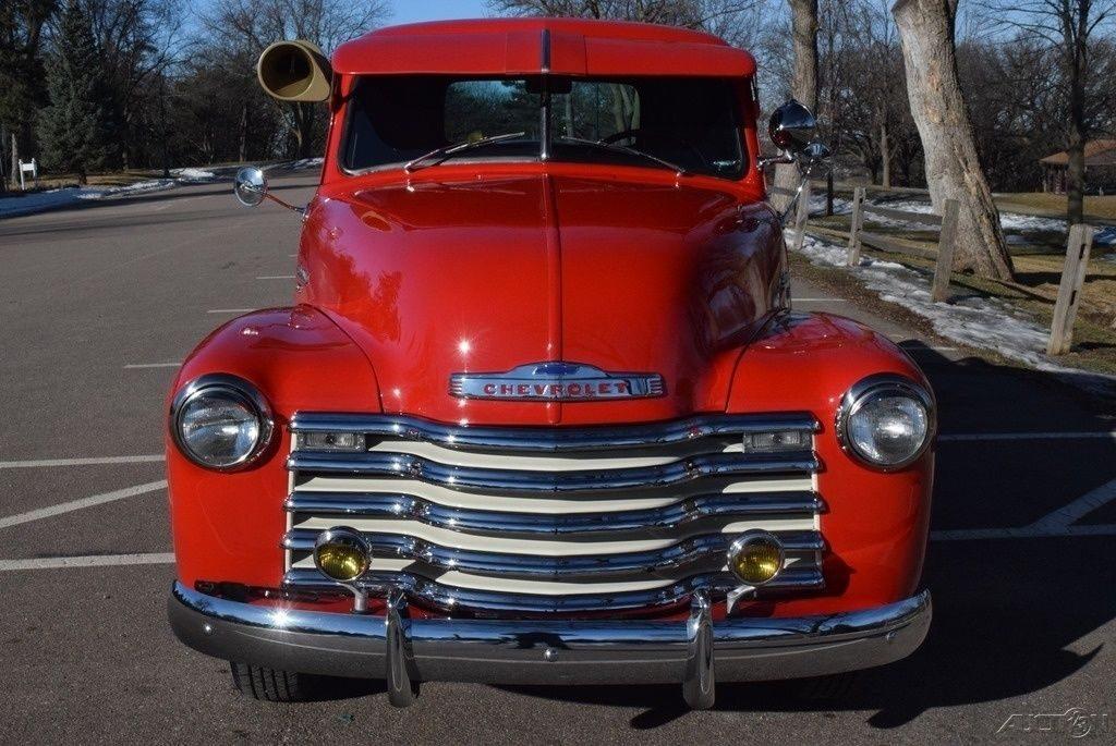 1949 Chevrolet 3100 Pickup with vintage accessories