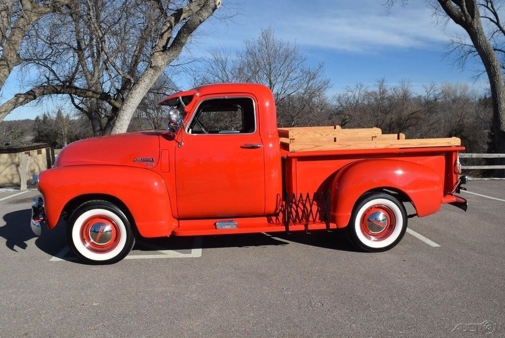1949 Chevrolet 3100 Pickup with vintage accessories