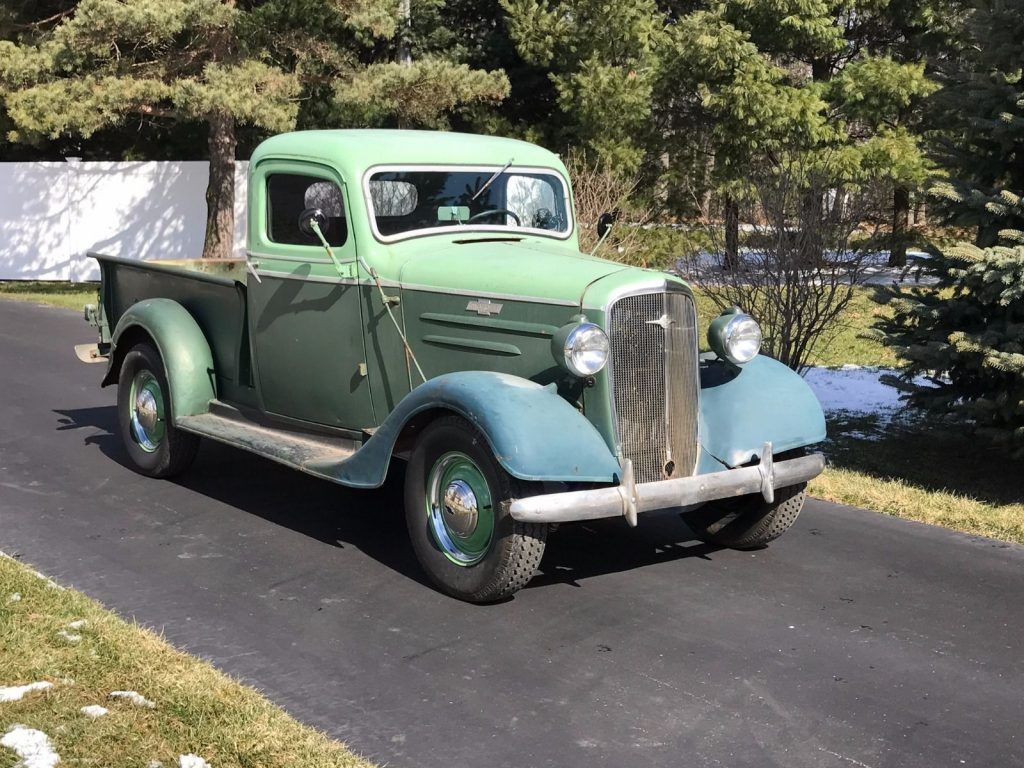 Awesome all original 1936 Chevrolet Pickups, rust free with patina