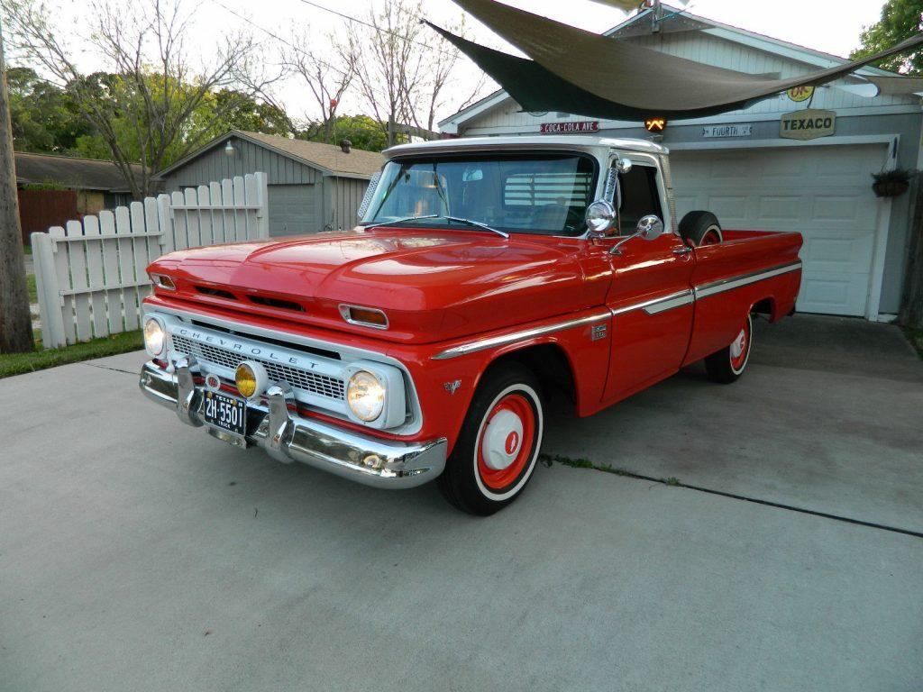 Restored 1966 Chevrolet C 10 standard vintage truck