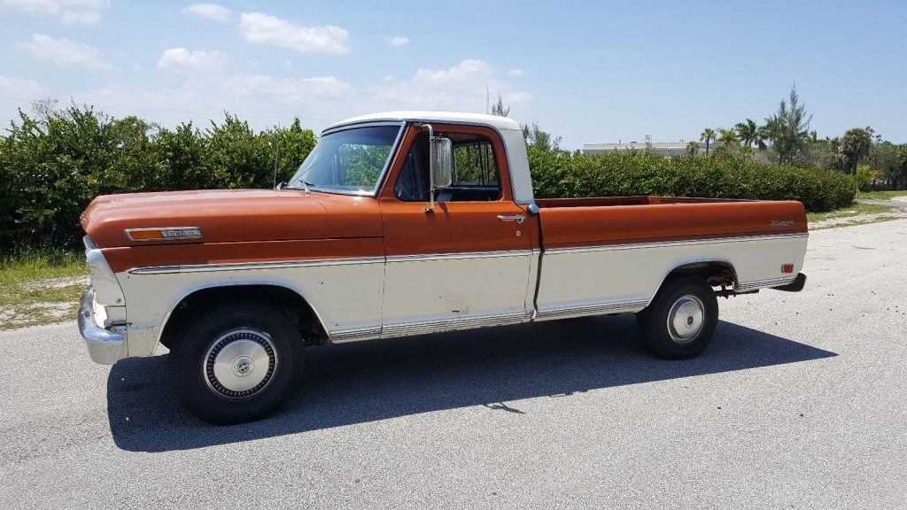 Extremely original 1969 Ford F 100 vintage truck
