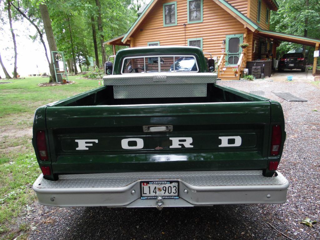 Family owned since new 1971 Ford F 100 Custom vintage