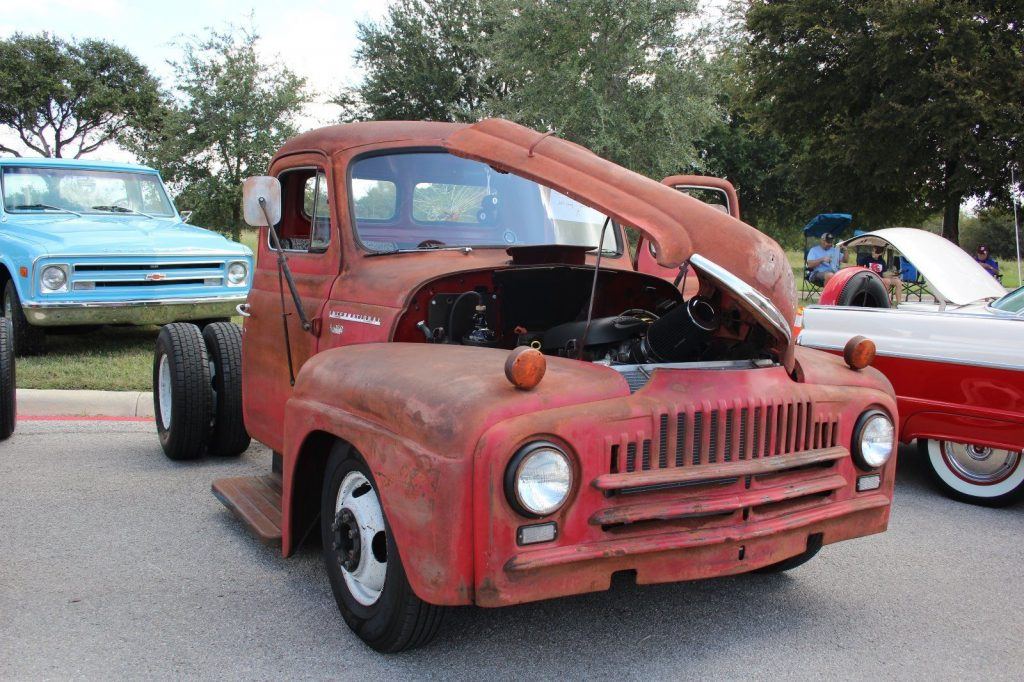 heavily modified 1952 International Harvester custom truck