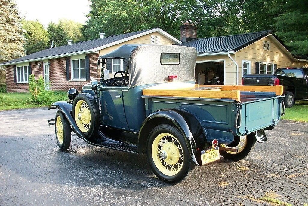 restored 1931 Ford Model A vintage