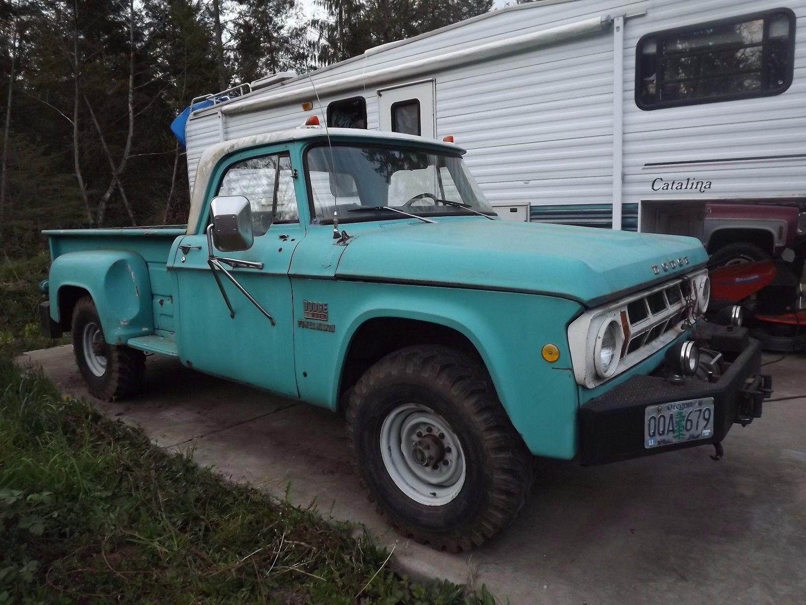 well maintained 1969 Dodge Power Wagon vintage for sale