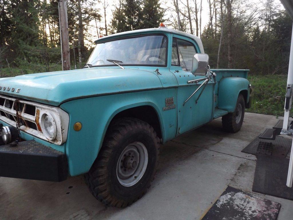 well maintained 1969 Dodge Power Wagon vintage