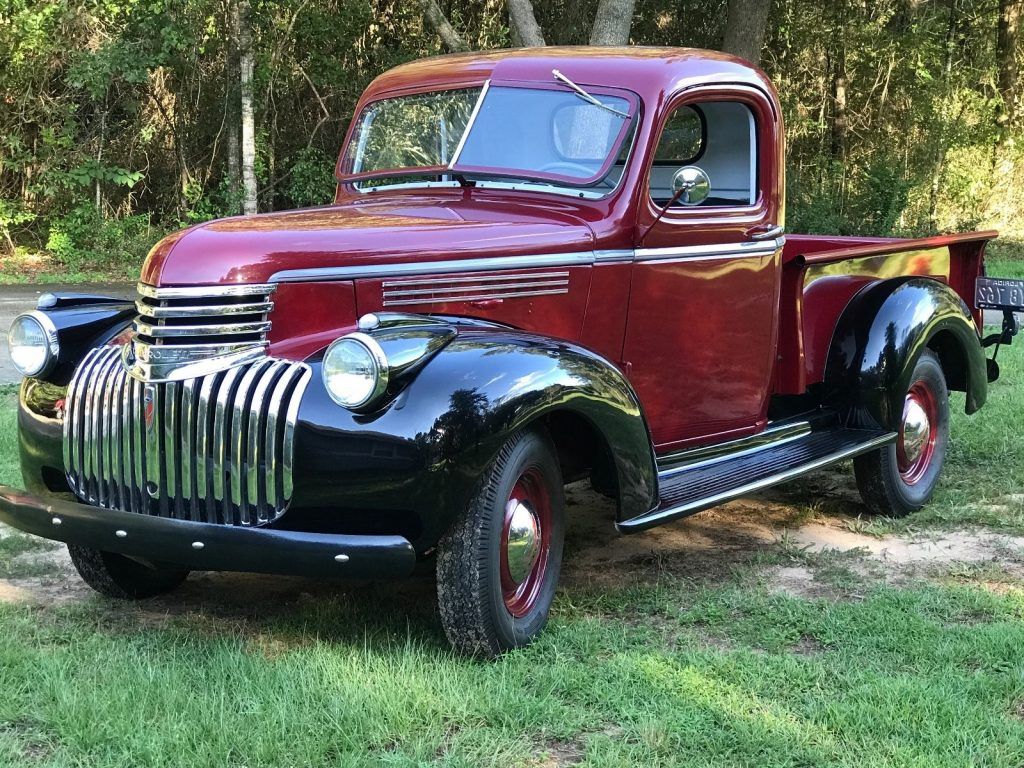 restored 1946 Chevrolet Pickup vintage