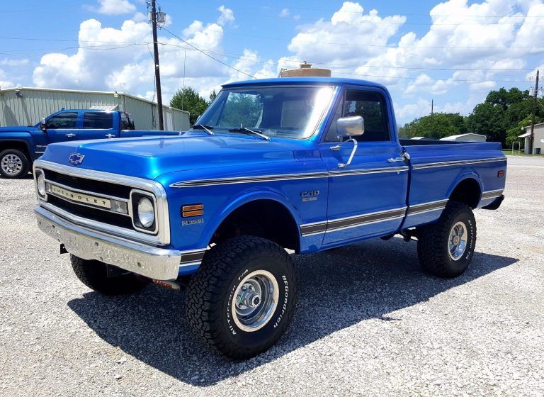 good shape 1970 Chevrolet C 10 4×4 Short Bed vintage Pickup @ Vintage ...