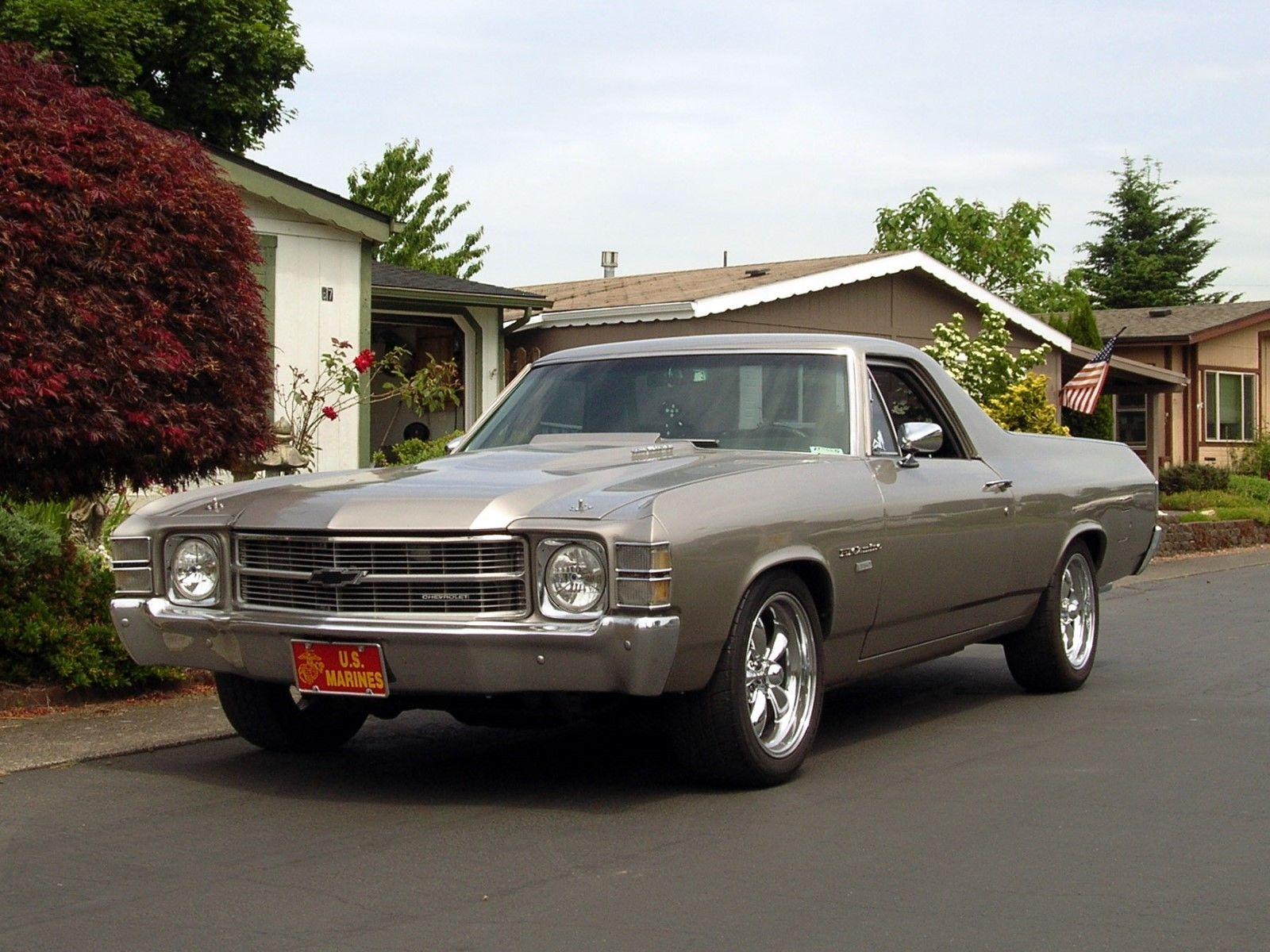 custom wheels 1971 Chevrolet El Camino vintage for sale