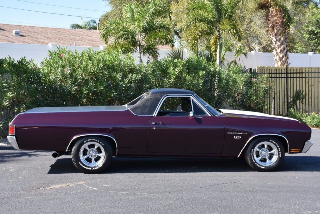 four on the floor 1970 Chevrolet El Camino SS 454 vintage pickup