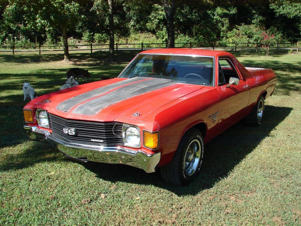 mechanically restored 1972 Chevrolet El Camino Super Sport vintage