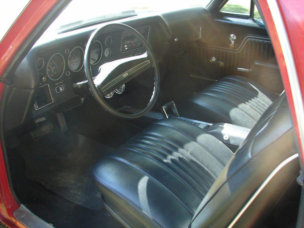 mechanically restored 1972 Chevrolet El Camino Super Sport vintage