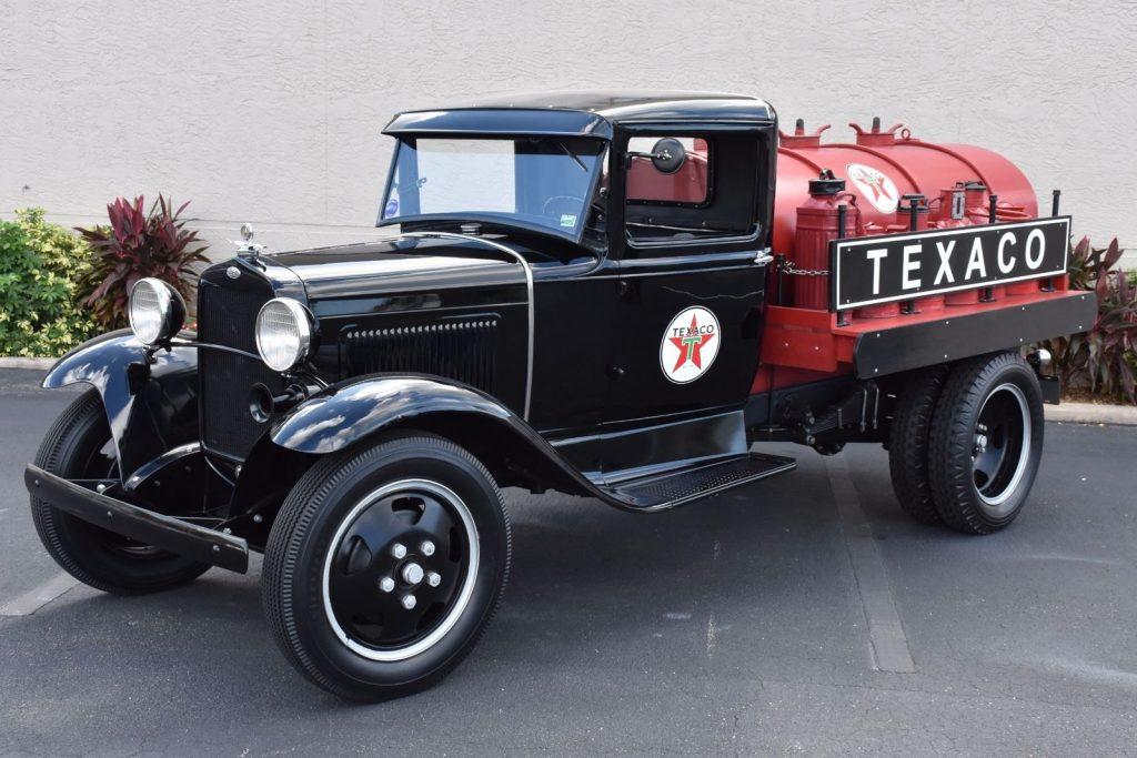 restored 1931 Ford Pickups Tanker vintage