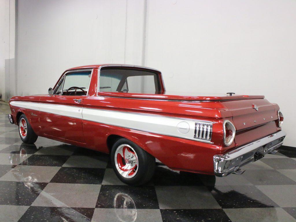 swapped engine 1964 Ford Ranchero vintage pickup
