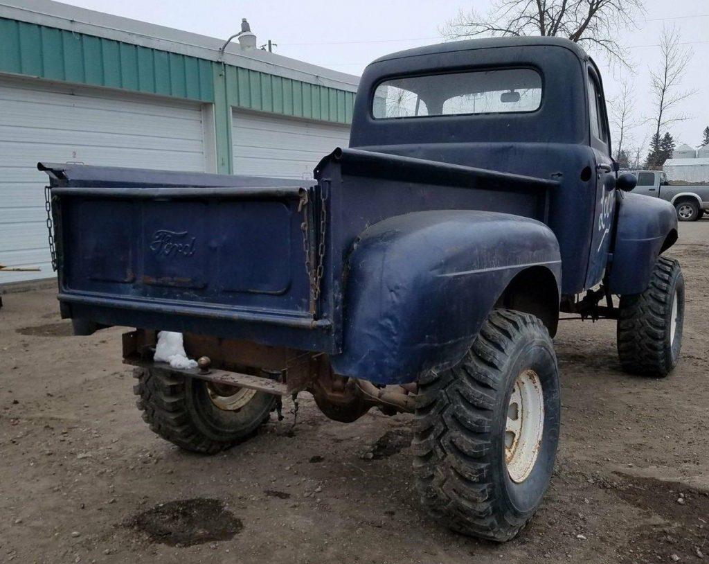 lifted 1951 Ford F 100 vintage