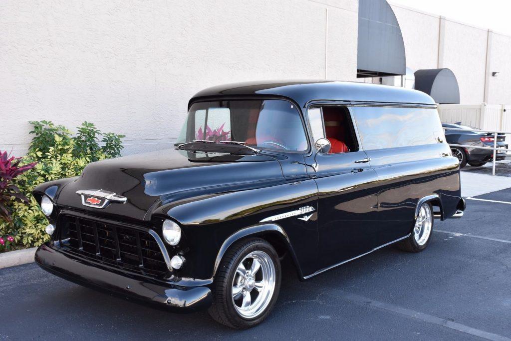 custom 1955 Chevrolet Panel Truck vintage