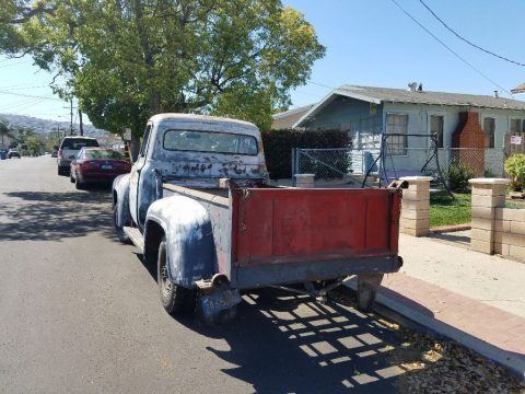 great patina 1955 Ford F 250 Pickup vintage for sale