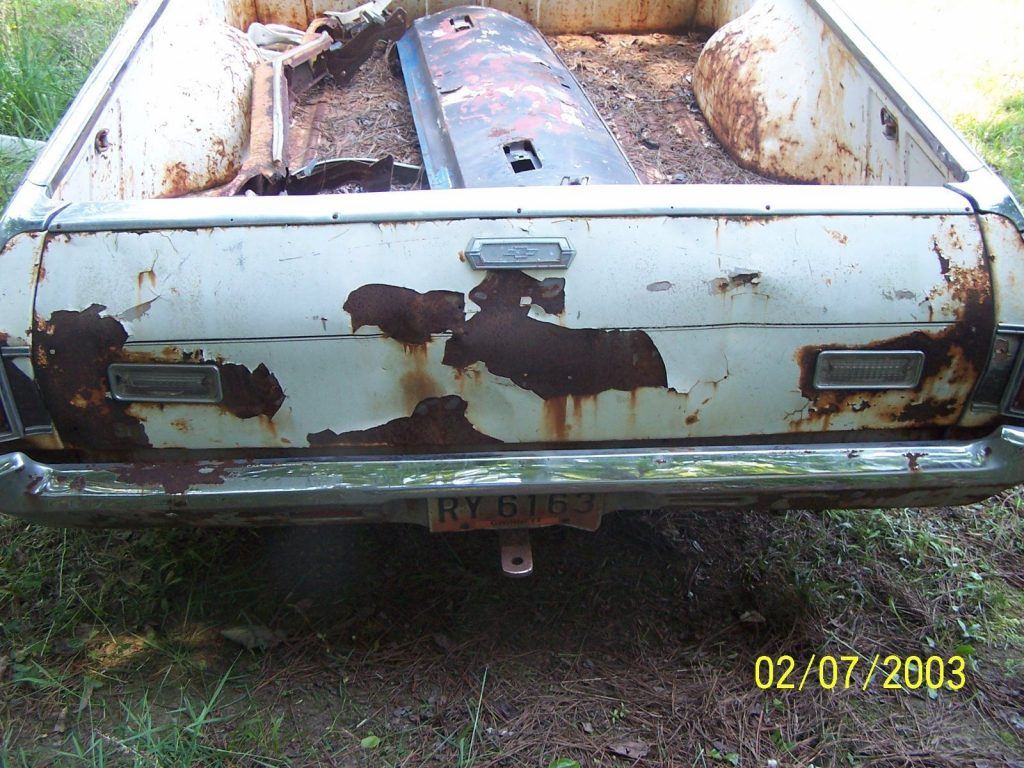 needs restoration 1969 Chevrolet El Camino vintage