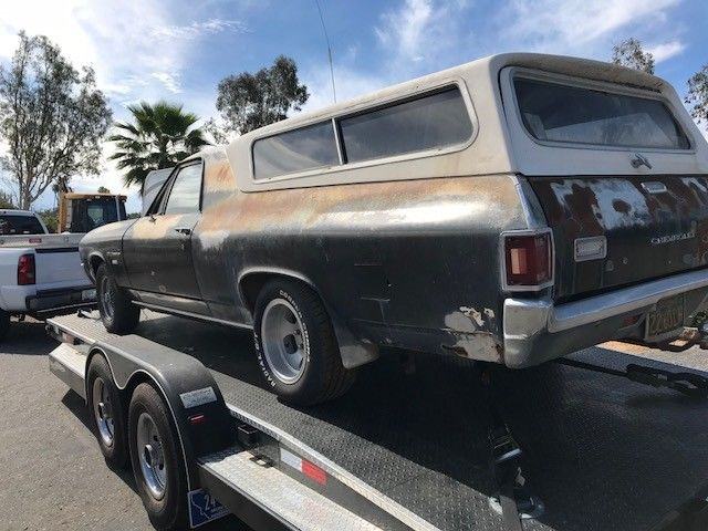 some rust 1970 Chevrolet El Camino vintage