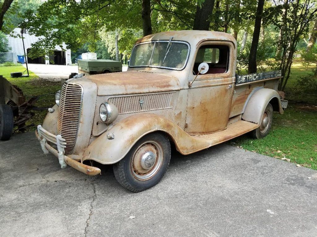 barn find 1937 Ford Pickups vintage truck