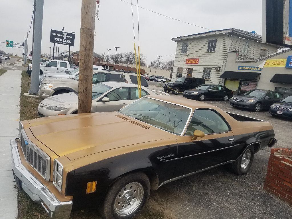 clean 1977 Chevrolet El Camino vintage