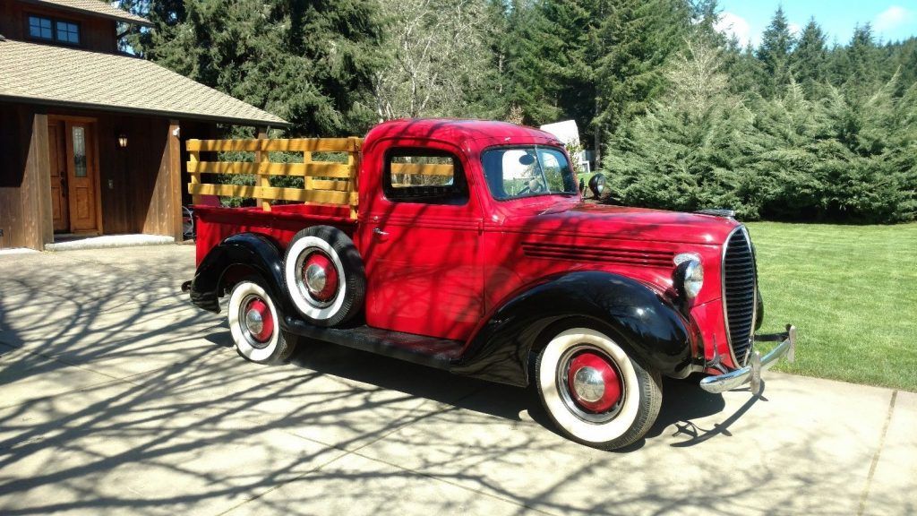 restored 1938 Ford Pickups vintage truck