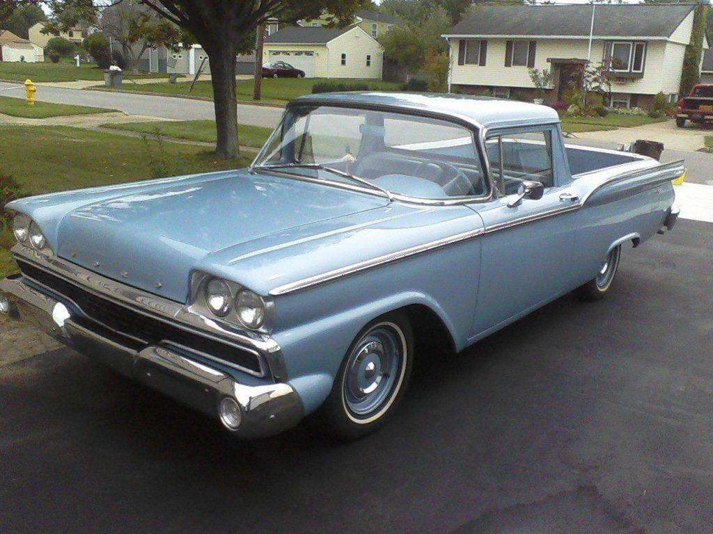 daily driver in great shape 1959 Ford Ranchero vintage truck