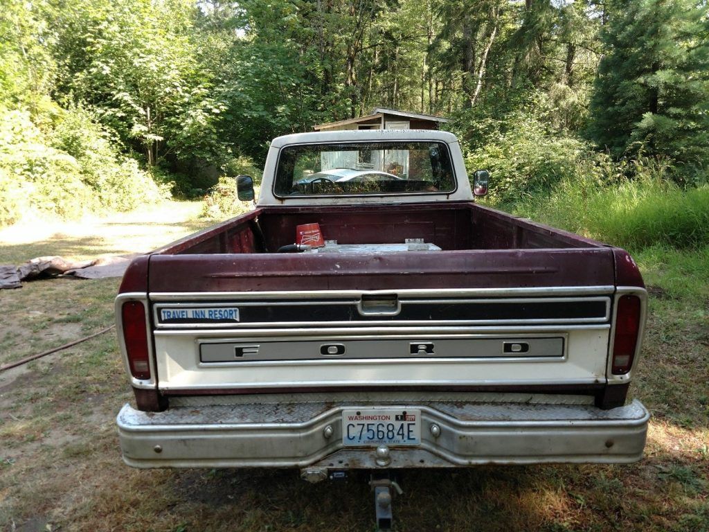 Everything original 1979 Ford F 250 Extended Cab vintage truck
