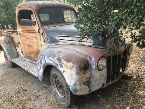 solid 1942 Ford 1/2 Ton Pickup vintage truck for sale