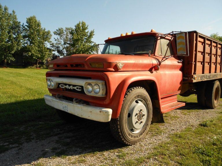 low miles 1966 GMC C60 dump truck vintage for sale