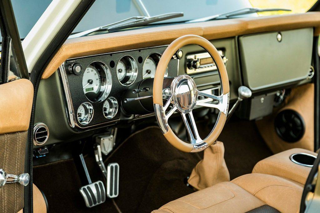 restored 1969 Chevrolet C 10 pickup vintage