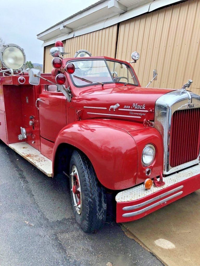 storage gem 1955 Mack B85 Fire Truck vintage