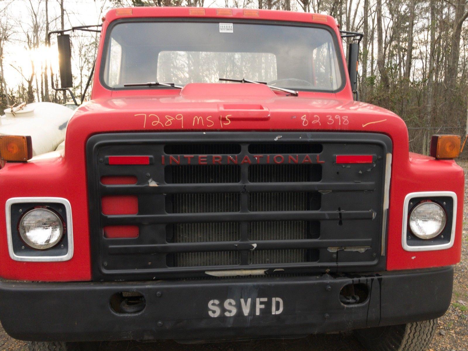 low miles 1980 International 2 ton Stake bed vintage truck for sale