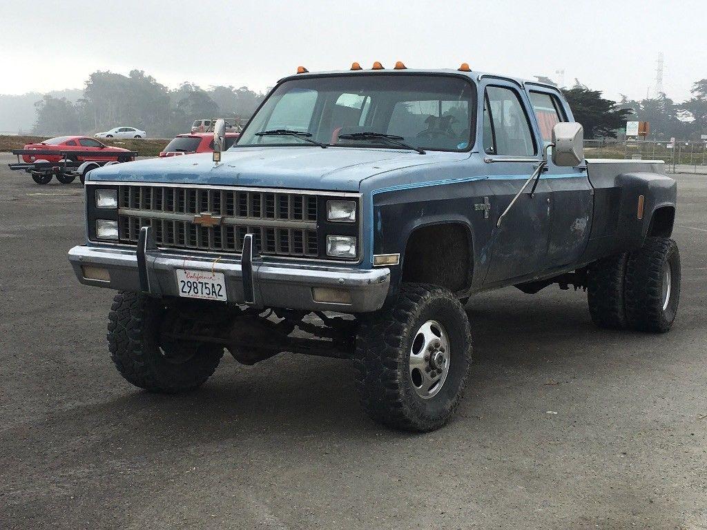 needs new paint 1987 Chevrolet Silverado 3500 vintage for sale