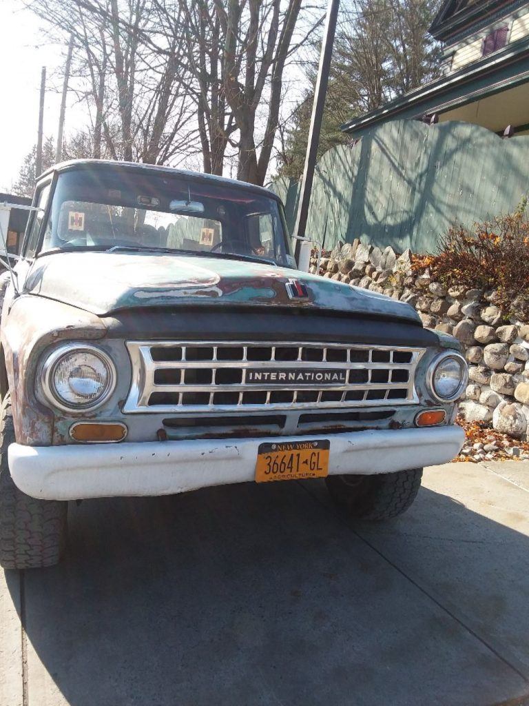 solid 1964 International Harvester pickup