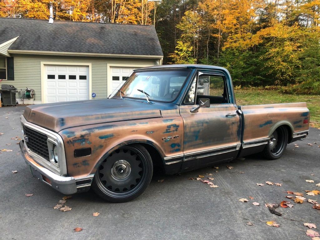 nicely customized 1972 Chevrolet C 10 pickup vintage