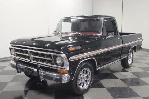 sporty looking 1971 Ford F 100 pickup vintage for sale