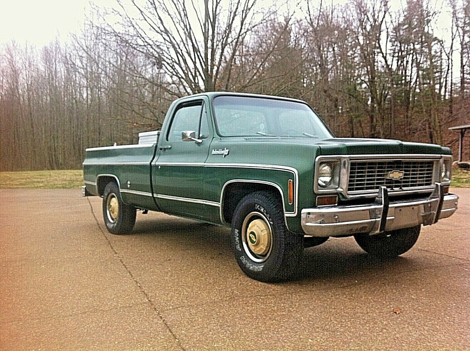 all original 1973 Chevrolet C/K Pickup 2500 Custom deluxe vintage for sale