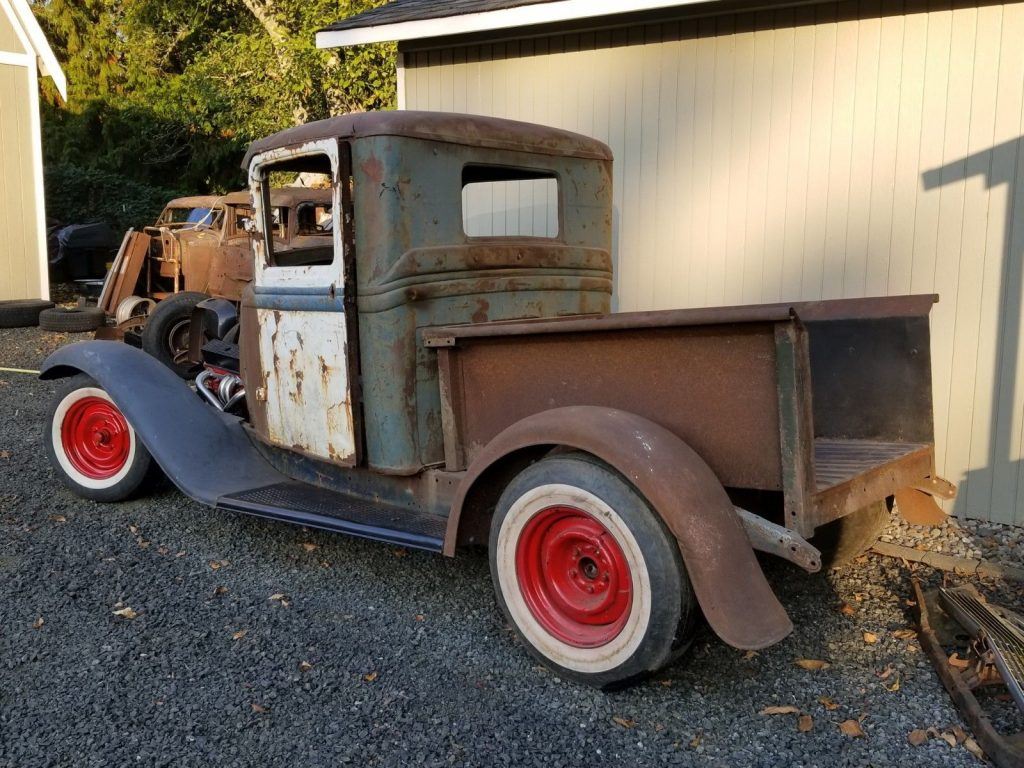 hot rod project 1934 Ford Pickup vintage