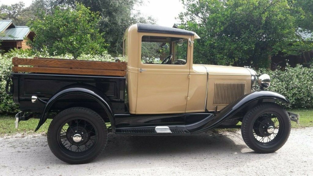 restored 1930 Ford Model A pickup
