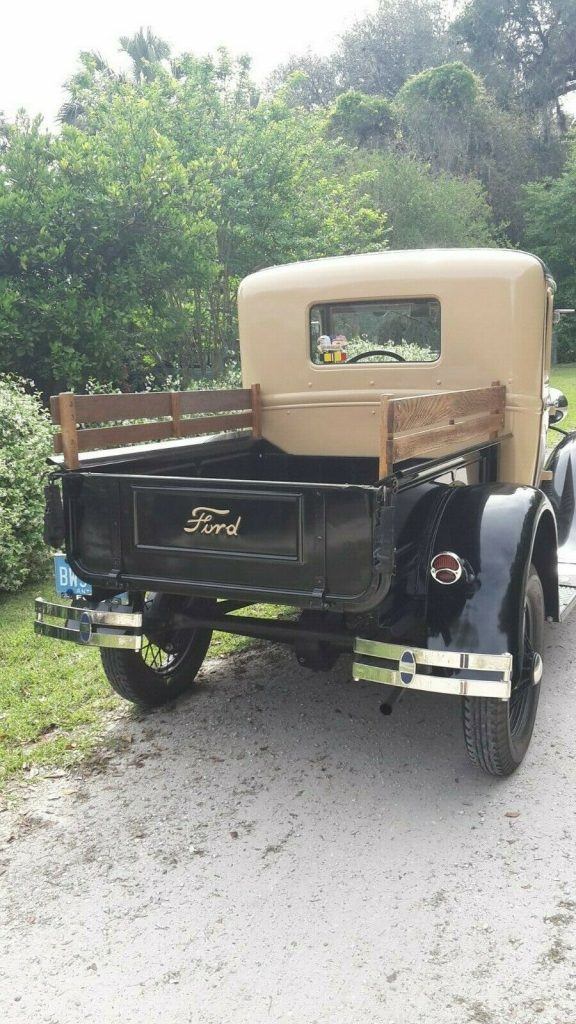 restored 1930 Ford Model A pickup