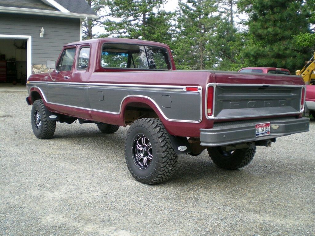 perfectly customized 1979 Ford F 250 Custom pickup vintage