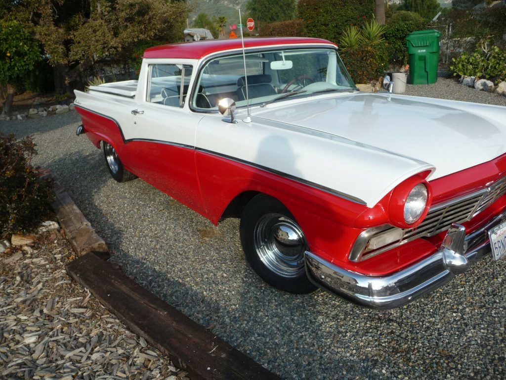 restored 1957 Ford Ranchero pickup vintage