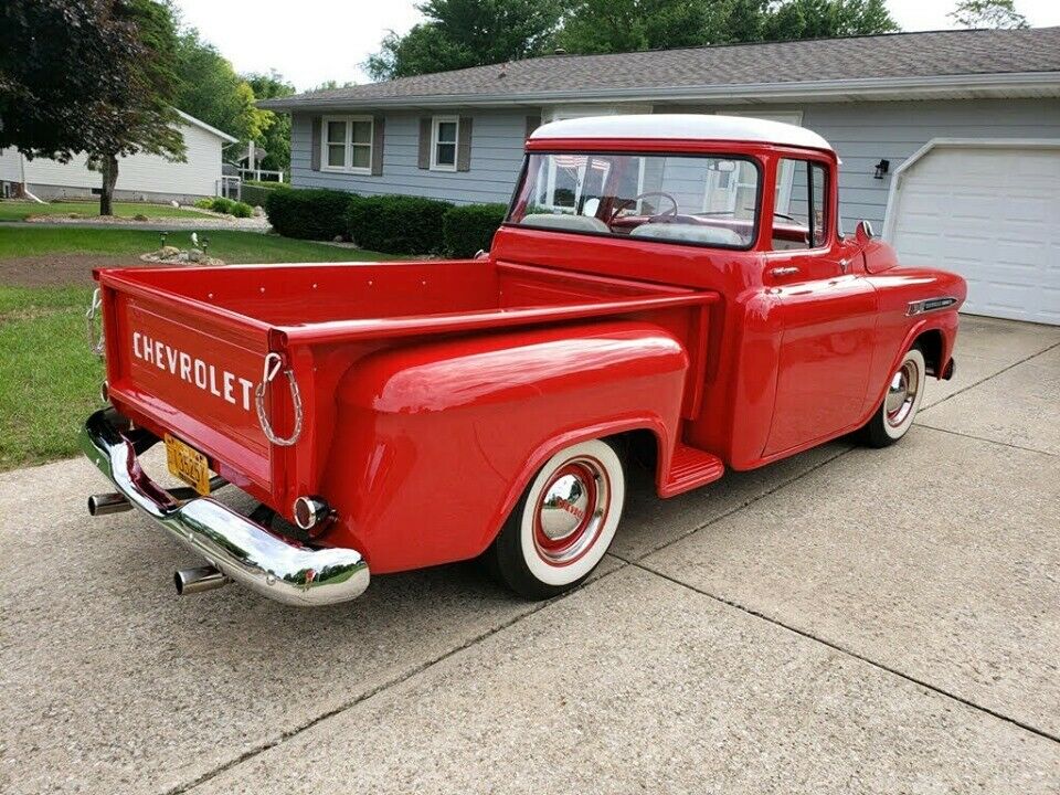 restored 1959 Chevrolet 3100 pickup vintage