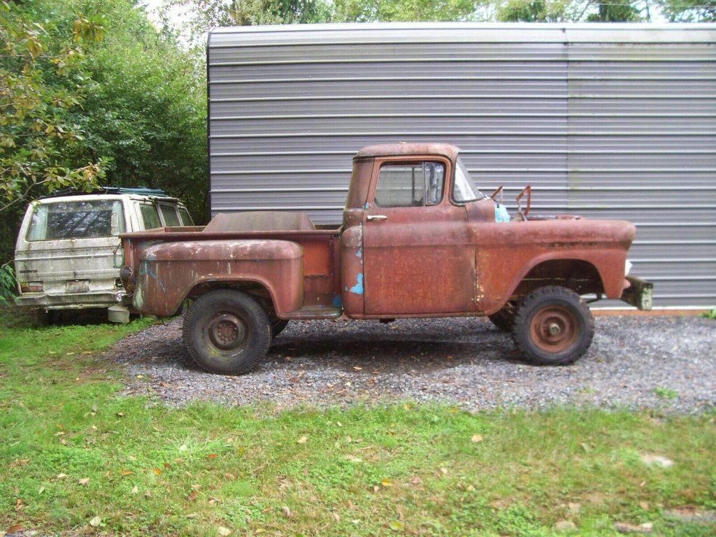 rusty project 1959 Chevrolet Pickup vintage