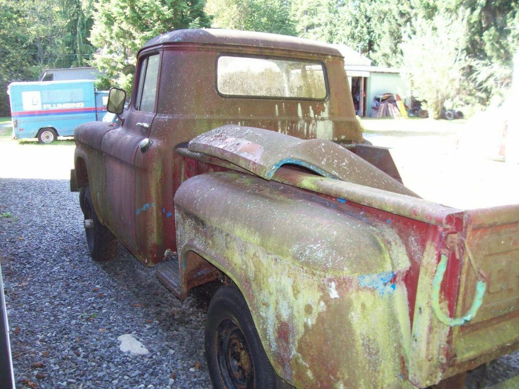 rusty project 1959 Chevrolet Pickup vintage