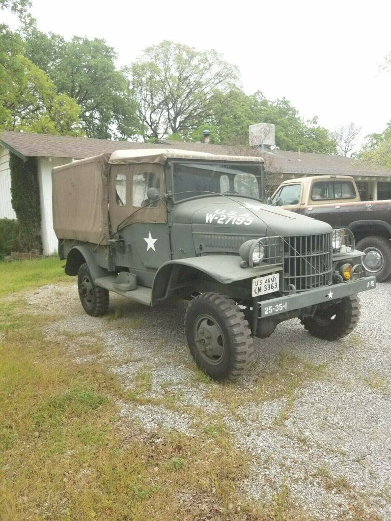 restored 1941 Dodge WC21 vintage