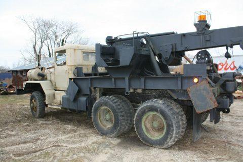 strong 1971 AM General wrecker truck vintage for sale