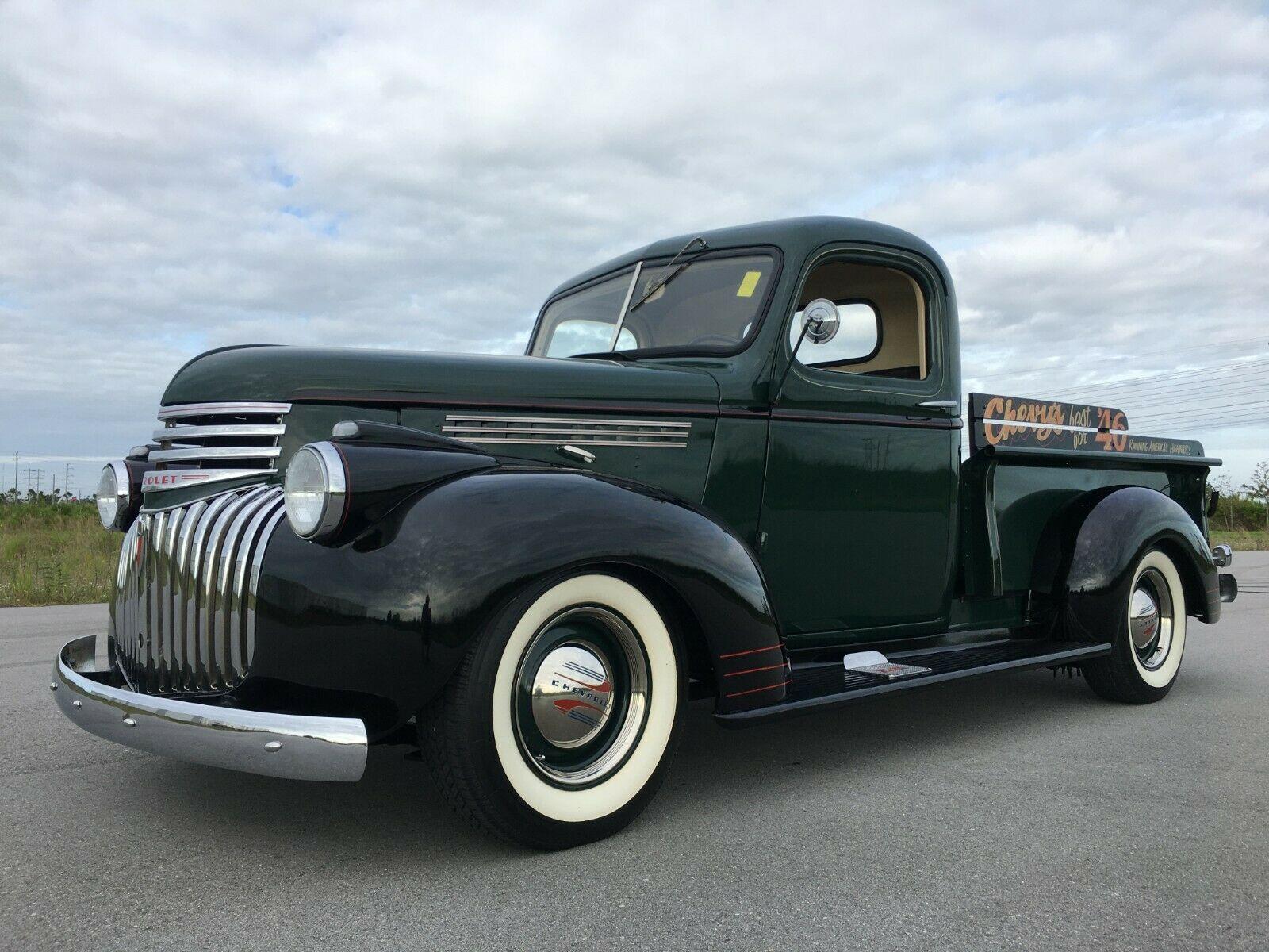 lowered 1946 Chevrolet 3100 AK Pickup vintage for sale